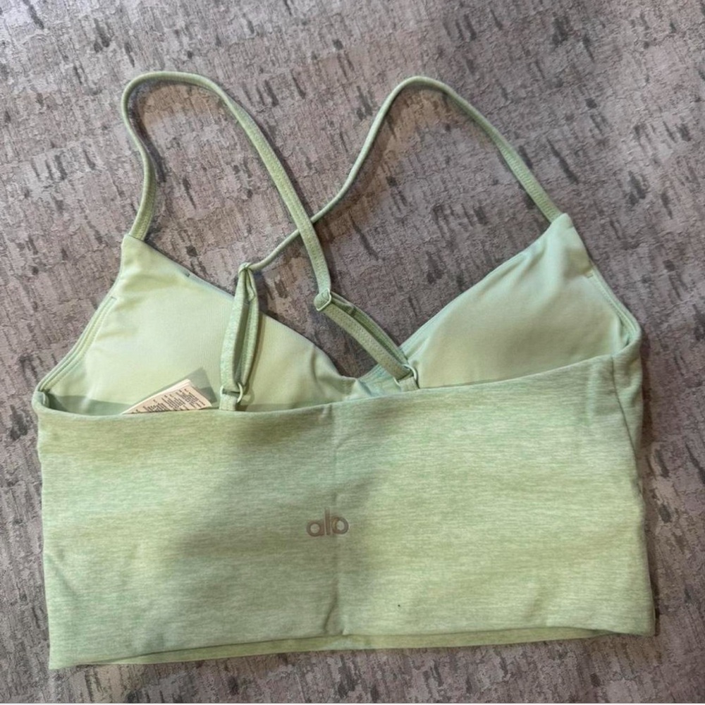 EUC ALO YOGA ALOSOFT CAREFREE SHORTS & HIGHLIGHT BRA - Picture 6 of 6